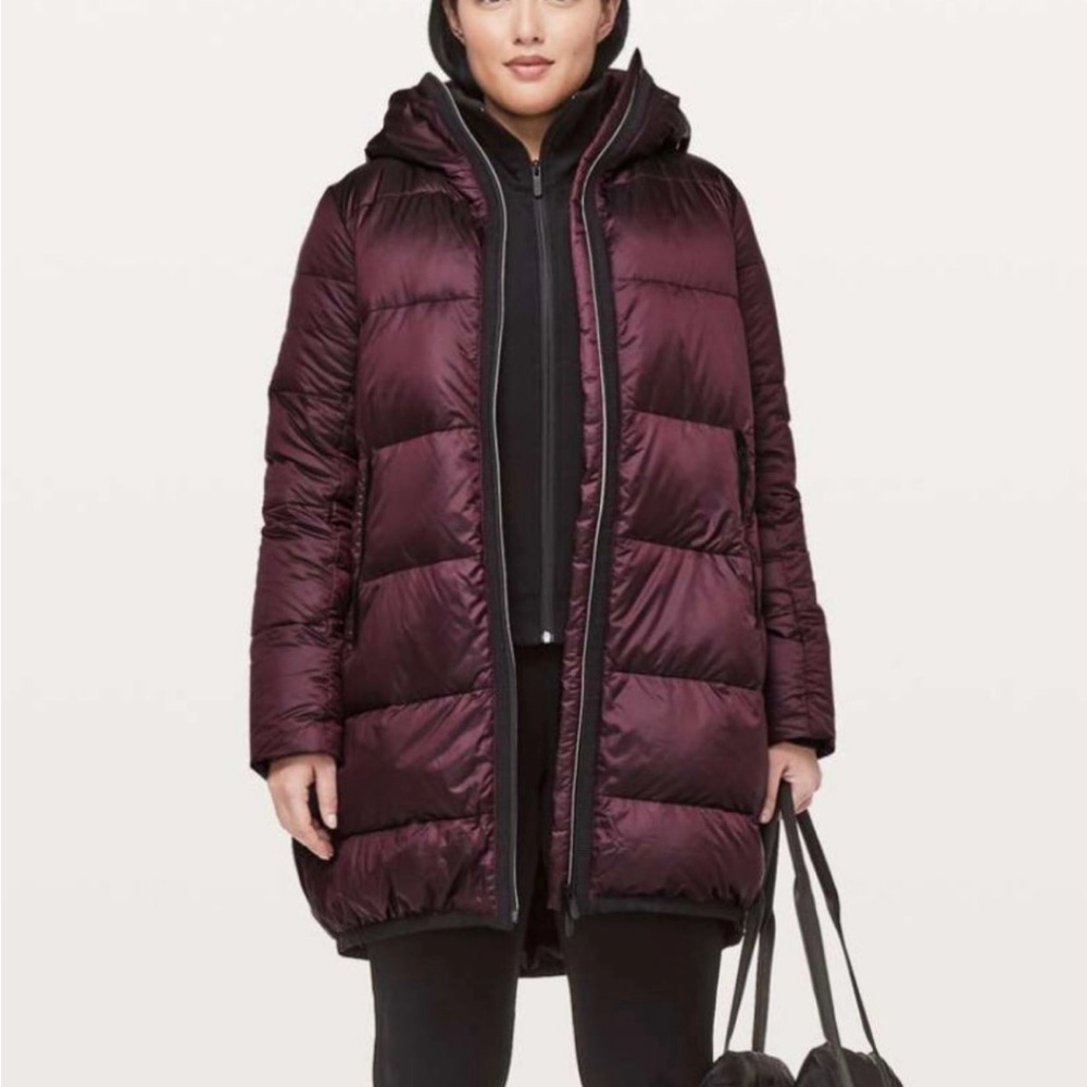 Lululemon cloudscape parka